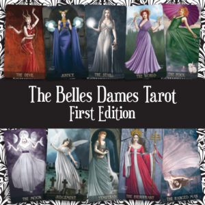 Sample Belles Dames Tarot Cards with First Edition Title