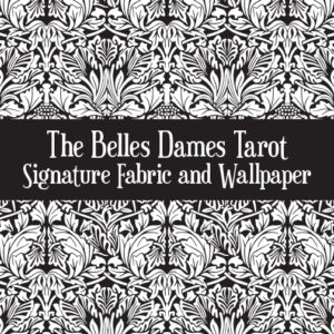 The Belles Dames Tarot Signature Fabric Sample With Title